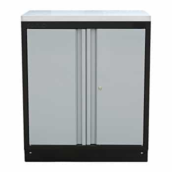 MSS 34 "Armoire de rangement avec dessus en acier inoxydable