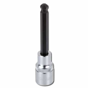 Bitdop 1/2 ", six pans creux avec tête sphérique 140mmL 5mm