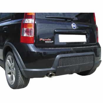 Échappement sportif 100% inox Fiat Panda 1.4 16v (100hp) 2007 - 120x80mm