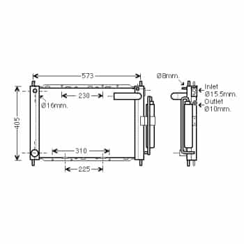 Module de refroidissement DNM370 Ava Quality Cooling
