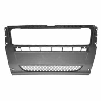 LAME DE PARE-CHOC AVANT INTERMÉDIAIRE Gris avec grille inférieure 1651570 Van Wezel