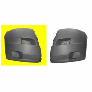 PARE-LAMPE DE PARE-CHOC AVANT DROIT Apprêt + / sans TROU D'ÉCLAIRAGE 1651566 Equipart