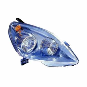 Phare droit avec clignotant jusqu'au 2/'08 H7+H1 +Elinks Mot 3792962 Van Wezel