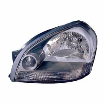 Phare gauche avec feu clignotant H4 + électrique 8267961 Van Wezel