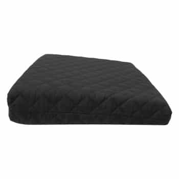 Coussin d'assise 'Basic Black', 38x36x8cm