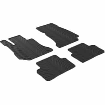 Tapis en caoutchouc adaptés pour Mercedes Mercedes Classe E W213 Berline (4 pièces)