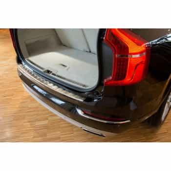 Protection de pare-chocs en acier inoxydable compatible avec Volvo XC90 2015- 'Ribs'