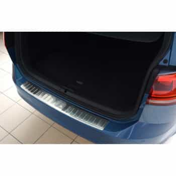 Protection de pare-chocs arrière RVS Volkswagen Golf VII Variant 2012- 'Ribs'