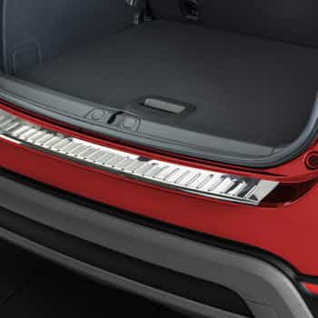 Protection de pare-choc arrière RVS Fiat 500X 2015- 'Ribs'