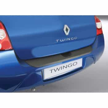 Protection de seuil arrière en ABS Renault Twingo II 2007-2012 Noir