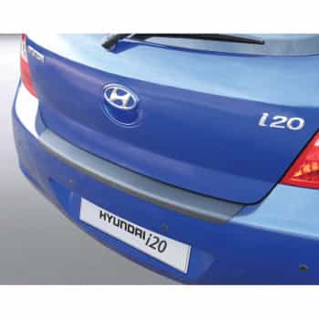 Protection de seuil arrière ABS Hyundai i20 5 portes de 2009 à 2012 noir