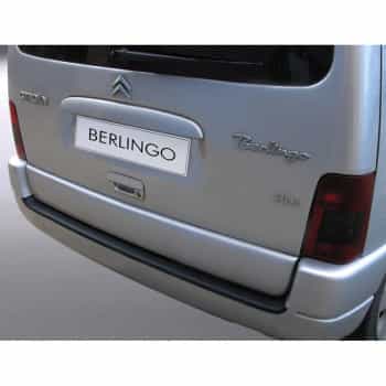 Protection de seuil arrière ABS Citroën Berlingo 1996-2008 Noir