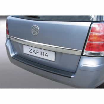 Protection de seuil arrière en ABS Opel Zafira B 2005- Noir