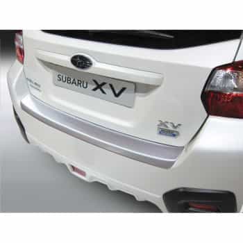 Protection de seuil arrière en ABS Subaru XV 2012- Noir