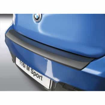 Protection de seuil arrière en ABS BMW Serie 1 F20 / F21 3/5 portes &#39;M-Sport&#39; 2011-2015 Noir