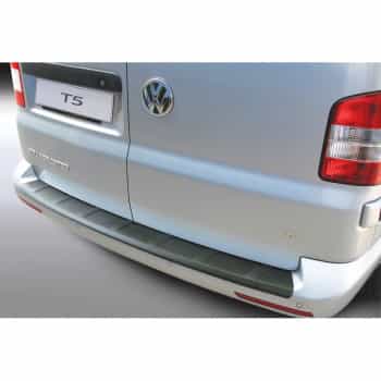 Protection de pare-chocs arrière en ABS adaptable sur Volkswagen T5 Caravelle / Multivan 6 / 2012- 'Ribbed'