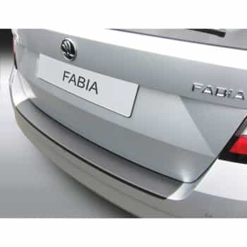 Protection de seuil arrière en ABS Skoda Fabia III Combi 11 / 2014- Noir