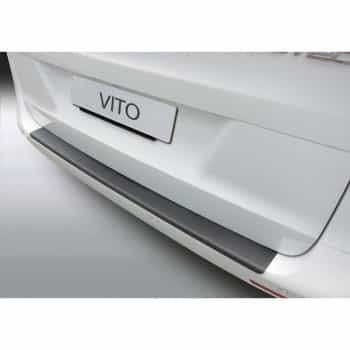 Protection de seuil arrière ABS Mercedes Vito / Classe V / Viano 5 / 2014- Noir