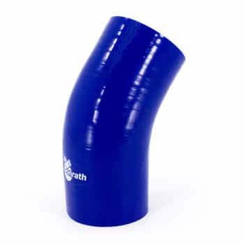 Tuyau Bonrath en silicone, coude à 45 degrés - Longueur: 50mm - Ø54mm