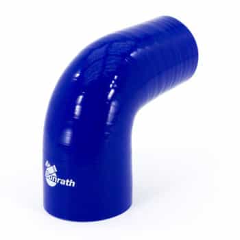 Tuyau en silicone Bonrath Réducteur à 90 degrés - Longueur: 50mm - Ø102> 70mm