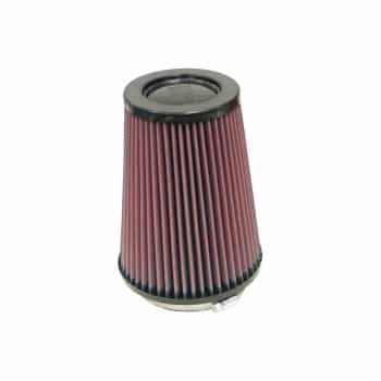 Filtre conique universel K & N, raccordement 102 mm, fond de 137 mm, haut de 102 mm, 178 mm, haut en carbone (RP-497