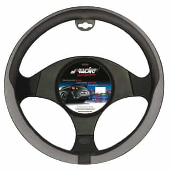 Simoni ​Racing Housse de Volant Tidy Noir/Gris Cuir Artificiel