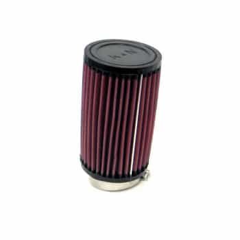 Filtre cylindrique universel K & N de 57 mm, connexion à 10 degrés, 89 mm externe, hauteur de 152 mm (RU-1090)