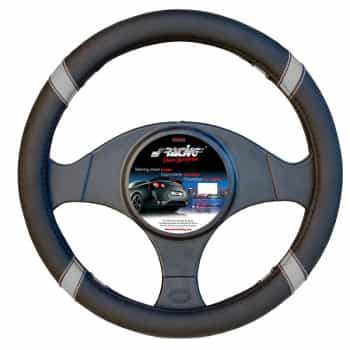 Couvre Volant Simoni ​Racing Cross Noir/Gris