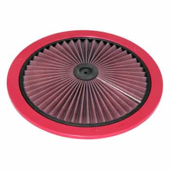 Couvercle K & N X-Stream 14 '' rouge (66-1401XR)