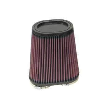 Filtre universel ovale / conique K & N, 60 mm, double connexion, fond 159 mm x 95 mm, haut 87 mm x 112 mm, 171