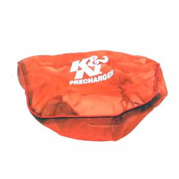 K & N Cache en nylon rouge (E-3960PR)