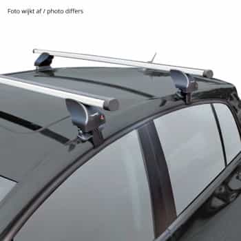 Jeu de barres de toit Twinny Load Aluminium A44 - Sans rails de toit