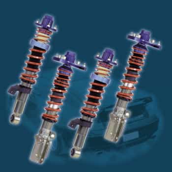 Jeu de Amortisseur + ressort prémonté H &amp; R BMW E46 M3 Type M346 + Cabriolet 20-50 / 10-40