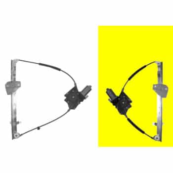 MECANISME DE FENETRE GAUCHE POUR MOTEUR ELECTRIQUE 4 portes 1830263 Van Wezel