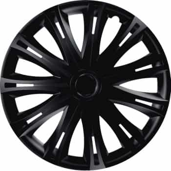 Jeu d'enjoliveurs de roue 4 pièces Spark Black 13 pouces