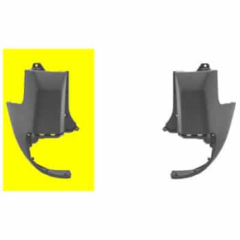 PARE-CHOC ARRIÈRE GAUCHE VALDEUR Gris (angle du pare-choc) 4052533 Van Wezel