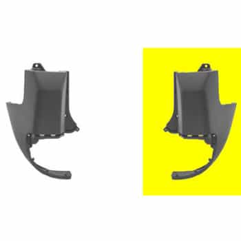 PARE-CHOC ARRIÈRE DROIT VALDEUR Gris (angle du pare-choc) 4052534 Van Wezel
