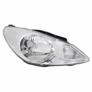 Phare droit avec clignotant H4 et actionneur 8208962 Van Wezel