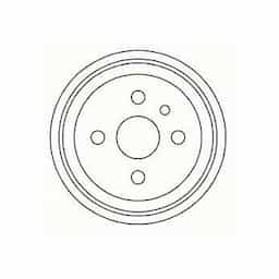 Tambour de frein 5128-S ABS