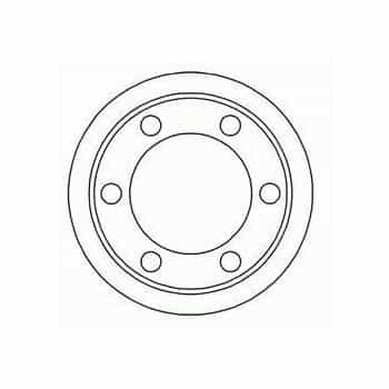 Tambour de frein 2406-S ABS