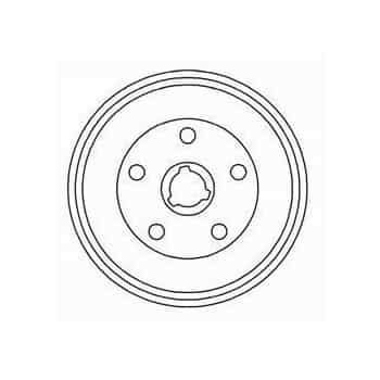 Tambour de frein 2374-S ABS