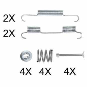 Kit d'accessoires, mâchoires de frein de stationnement