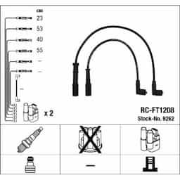 Kit de câbles d'allumage 9262 NGK