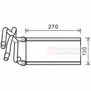 Radiateur de chauffage, chauffage intérieur
