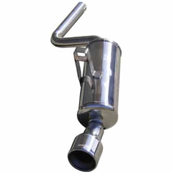 Échappement 100% sport en acier inoxydable Toyota Corolla E11 1.4 / 1.6 / 2.0D 102mm