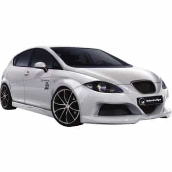 Spoiler avant Seat Leon 5F SC / 5 portes / ST 2013- sans FR / Cupra (ABS noir brillant)