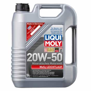 Huile Moteur Liqui Moly Mos2 Basse Viscosité 20W50 A3/B4 5L