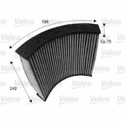 Filtre d'habitacle 715719 Valeo