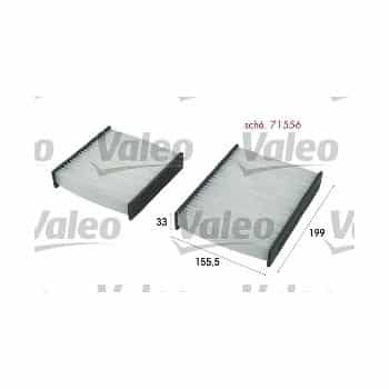 Filtre d'habitacle 715556 Valeo