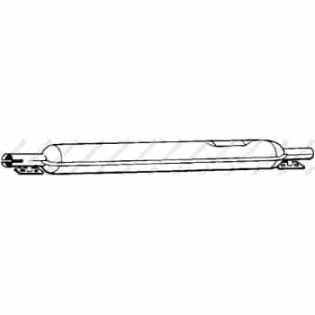 Silencieux central 135-371 Bosal